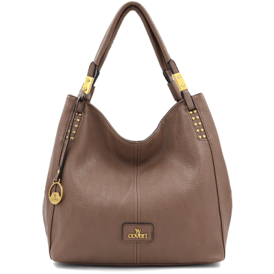 Γυναικεία τσάντα ώμου τύπου tote Annita – Ανοιχτό καφέ