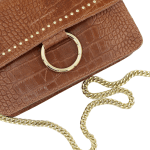 Γυναικεία τσάντα από γνήσιο δέρμα – Ορχιδέα