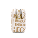 ENRICO COVERI – Γυναικεία τσάντα ώμου με print – μαύρη