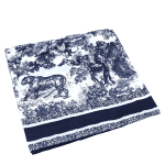 Γυναικείο φουλάρι με jungle print – Γκρι