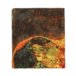 Γυναικείο φουλάρι με print «Το Φιλί» του Gustav Klimt