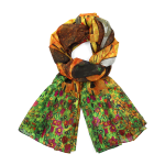 Γυναικείο φουλάρι με print «Το Φιλί» του Gustav Klimt