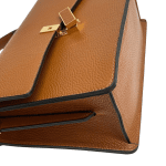 Γυναικεία τσάντα από γνήσιο δέρμα Aleka – Ανοιχτό καφέ