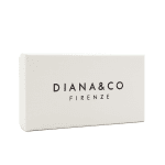 Diana & Co - Μεγάλο καπιτονέ γυναικείο πορτοφόλι – Κεραμιδί καφέ