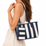 Chris Bella - Μεγάλη γυναικεία τσάντα με κρεμαστό πορτοφόλι – Γκρι