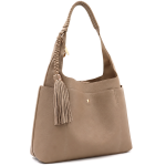KASSANDRA – ΣΕΤ Γυναικεία τσάντα τύπου πουγκί + τσάντα ώμου – Μαύρο