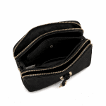 Γυναικεία τσάντα ώμου με τρεις θήκες Tamira – Μαύρο